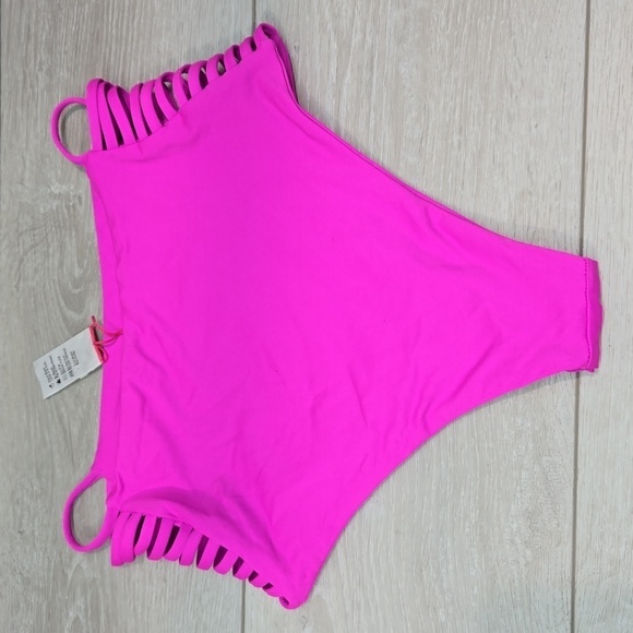 NEW L Space Women Anthropologie Swim bottom bitsy cut sz S - Picture 6 of 6